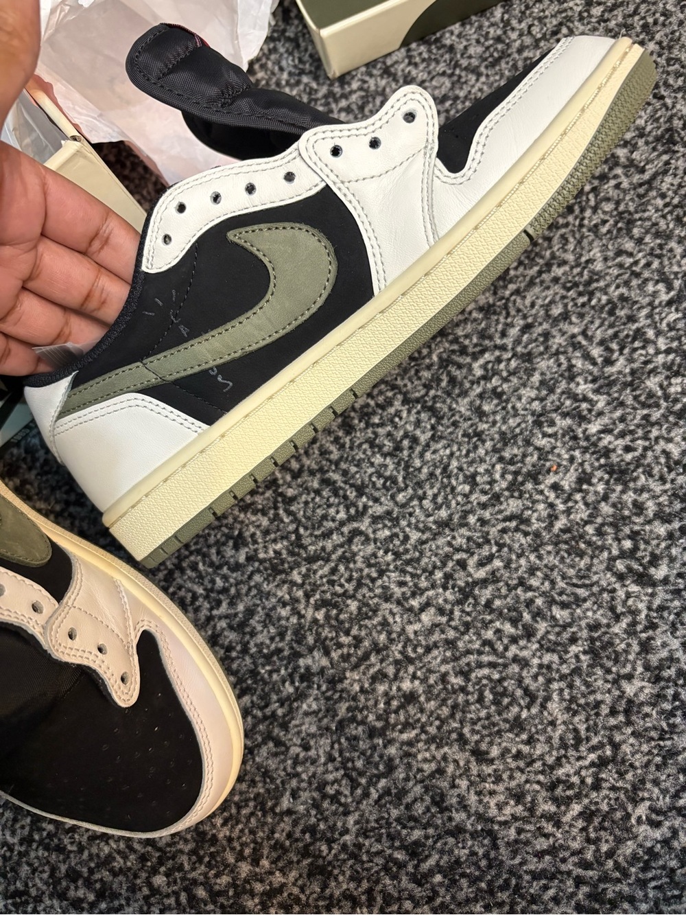 Travis Scott sneakers.